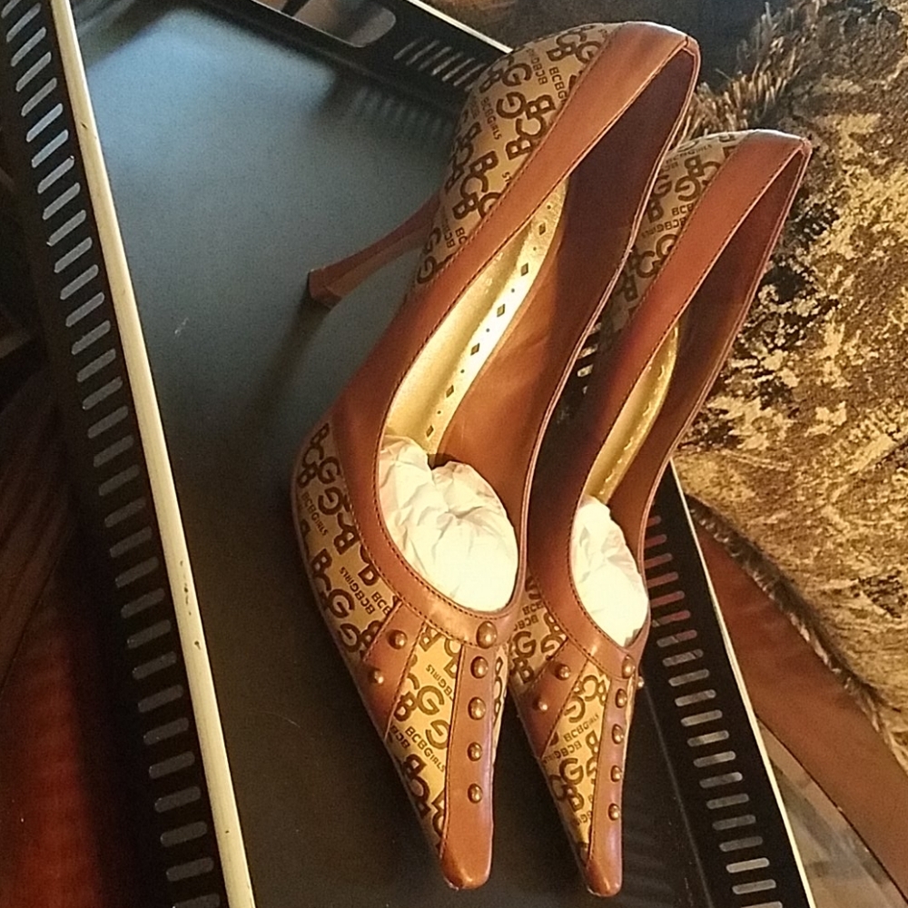 BCBGirls logo heels (OCTS)